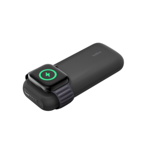 Trådlös snabbladdare Apple Watch och Powerbank, Belkin BoostCharge Pro