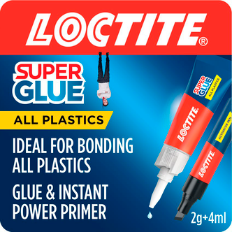 Loctite All Plastics Super Glue plastlim