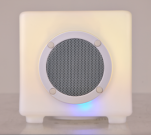 Högtalare med LED-belysning