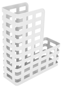 Kontorskit tidskriftsamlare, pennkopp och brevkorg