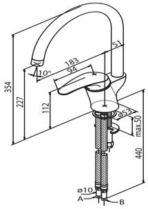 Damixa Space kjøkkenblander