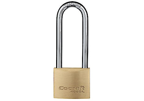 Cocraft hengelås med lang bøyle