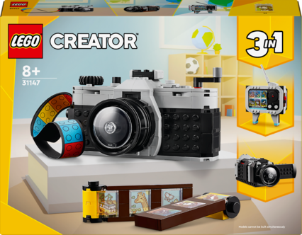 LEGO Creator 3-i-1 Retrokamera 31147, från 8 år