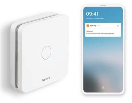 Netatmo smart kolmonoxidvarnare
