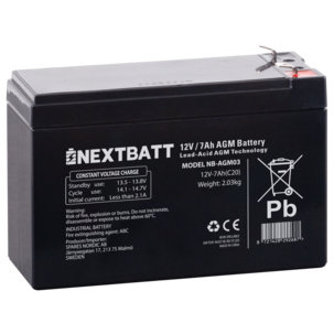 AGM-batteri 12 V