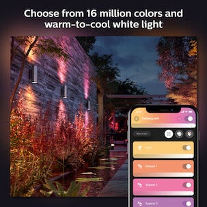 Philips Hue Appear fasadebelysning opp og ned WACA, LED