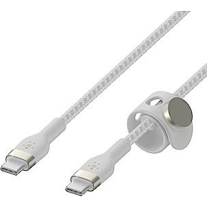 USB-C till USB-C laddkabel, Belkin BoostCharge PRO Flex, 2 m