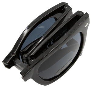 Sammenleggbare solbriller dame og herre, svart