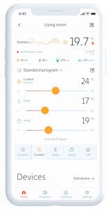 Mill Gentle Air oljeelement med WiFi 1500 W