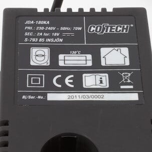 Laddare Cotech 18V