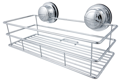 Rak duschhylla med sugproppar