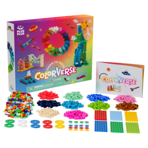 Plus Plus Learn to Build Colorverse Super Set, 1000 bitar, från 5 år
