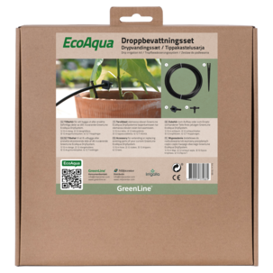 Greenline EcoAqua droppslang utbyggnadsset, 20 m