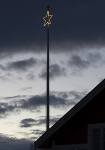 Stjärna till flaggstång Northlight