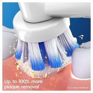 Oral-B PRO3 3300W Sähköhammasharja Sensitive Clean, 3 harjaustilaa