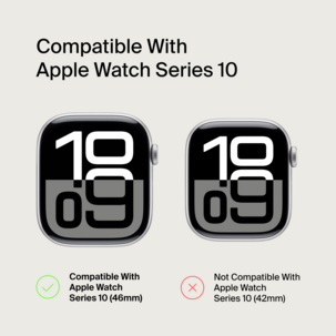 Belkin ScreenForce Bumper för Apple Watch Series 10 / 11, 46 mm