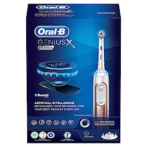 Sähköhammasharja Oral-B Genius X 20200S, Rose Gold