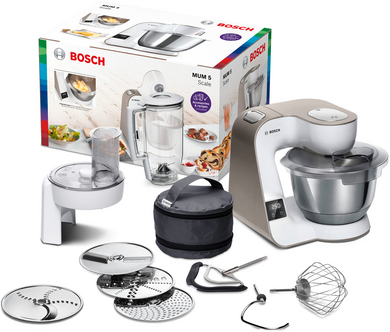 Bosch MUM5XW20 kjøkkenmaskin med vekt, 1000 W