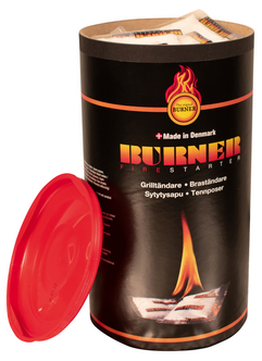 Braständare tändpåsar 100-pack, Burner Fire Starter