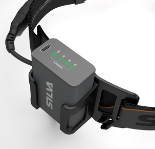 Silva LR600RC -otsalamppu, ladattava, 600 lm