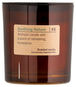 Duftlys med rapsvoks