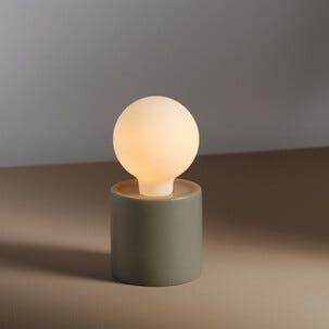 Northlight bordlampe batteridrevet med timer, 16 cm