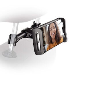 Xqisit surfplatte- och mobilhållare för bilens nackstöd