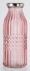 Glasflaska med skruvkork 4-pack