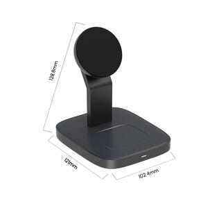 Langaton magneettinen Qi2 Laturi iPhone- ja AirPods-laitteille