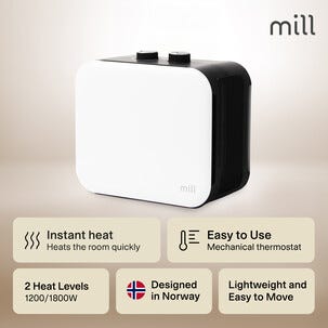 Värmefläkt Mill CUS1800MECW