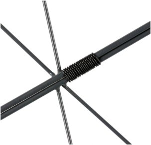 Växtstöd utfällbart, metall