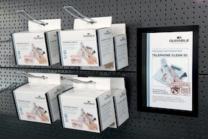 Självhäftande magnetram Durable