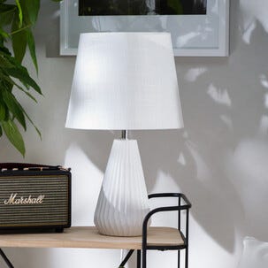 Northlight bordlampe med skjerm, høyde 46,5 cm