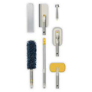 Joseph Joseph CleanTech rengjøringssett 6 deler med teleskopskaft