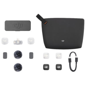 DJI Mic Mini 2 trådlös mikrofon med 2 sändare