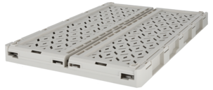 Klappboks av resirkulert plast, XL, 48,8 x 33,1 x 19 cm