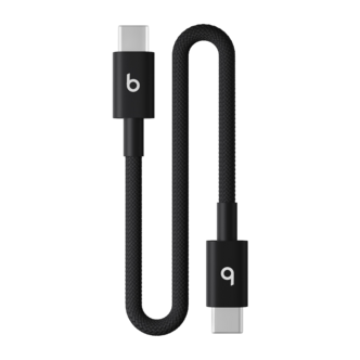 Beats USB-C- til USB-C-kabel 20 cm, svart