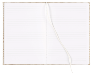 Muistikirja A5 pellava/luonto, viivoitettu