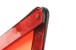 Varoituskolmio autoon, kokoontaitettava heijastava