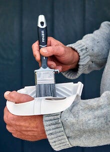 Anza Käsikaukalo telalle ja siveltimelle 