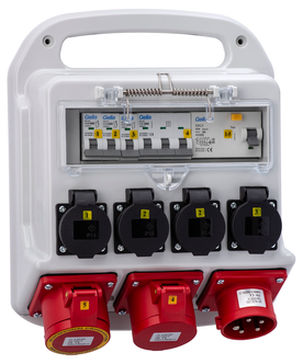 Gelia byggcentral, 16 A, IP44