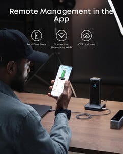 Anker Prime Charging Base laddstation 3 portar, 150 W