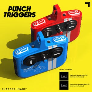 Sharper Image Robo Rage fjärrstyrd robot set, 2 spelare
