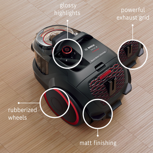 Bosch Serie 4 BGS21POW2 Pölypussiton imuri