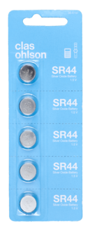 SR44 silveroxidbatteri 1,5 V, 5-pack
