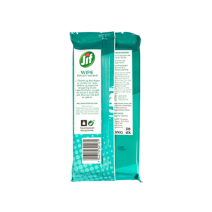 Jif Easy Wipe toalett og bad rengjøringskluter, 30-pakning