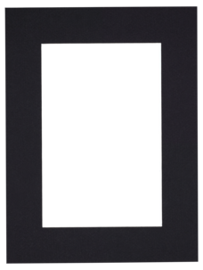 Passepartout på 15 x 20 cm, kartong