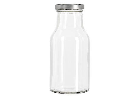 Lasipullo ja kierrekansi, 0,3 litraa