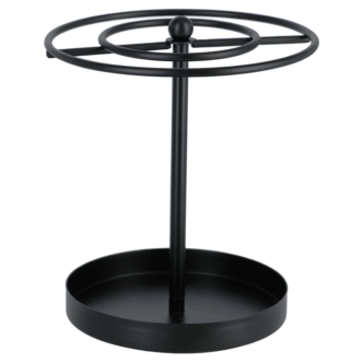 Glasögonhållare bord, roterbar, för 10 par, svart