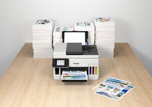 Canon Maxify GX6150 MegaTank trådlös skrivare, färg